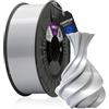 WINKLE FEED YOUR PRINTER WINKLE Filamento PLA Silk 1.75mm Oro Bianco 300g, Filamento Stampante 3D