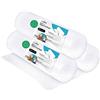 m-office Rotolo di bolle in plastica, rotolo di bolle riciclato, per imballaggio, plastica a bolle per traslochi, imballaggi e scatole, plastica a bolle per imballaggio · m-office (50 cmx5 m, 3 pezzi)