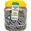 SAPISELCO Bucket SNXV Contenitore - secchiello Ø6 x 30 mm tasselli e viti - 300 pezzi