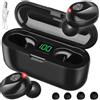 Cuffie Auricolari Bluetooth Wireless + Powerbank Senza Fili per Cellulare Sport