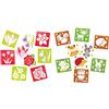 Baker Ross Stencil di Fiori - Confezione da 6, Artigianato per Bambini (AW284) & Stencil amici del bosco (Pacchetto di 6) - Attività Creative per bambini
