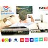 ZHONG OU Decoder Alta Definizione Ricevitore Per Digitale Terrestre DVB HD MPEG LAN USB