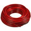 Cavo Audio 100 Metri Bipolare Matassa Per Casse Stereo Altoparlanti Rosso Nero