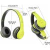 P47 Cuffie Bluetooth Wireless Microfono Pieghevoli Vari Colori Stereo Art P47 Nuovo