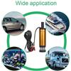 Acd Shop Pompa Per Travaso Elettrica Sommersa Aspira Liquidi Olio Diesel 12V Auto Barca
