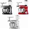 ROYALTY LINE PLANETARIA 3 IN 1 IMPASTATRICE FRULLATORE TRITACARNE  MULTIFUNZIONE 1900W 6.5LT