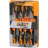 Beta Tools Serie set kit 8 cacciavite cacciaviti giravite taglio croce BETA 1263/D8 grip