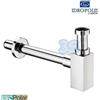 ERCOS - IDROPOLIS SCARICO SIFONE LAVABO DESIGN SQUADRATO QUADRO Ø 1"1/4 CROMATO - ERCOS