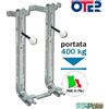 OTER STAFFA OTER BASE 490 UNIVERSALE PER WC BIDET SANITARI SOSPESI MENSOLA