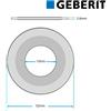 GEBERIT cmn Guarnizione per campana Ø 52mm x 19mm - Geberit 241.291.00.1