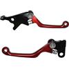 ACCOSSATO Coppia di leve Accossato rosse per Honda CRF 250L/Ｍ dal 2012 al 2015 (CC 250)