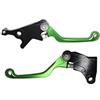 ACCOSSATO Coppia di leve Accossato verdi per Kawasaki KLX 150 L dal 2014 al 2014 (CC 150)