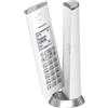 Panasonic Dect Vertical Duo Wireless Landline Phone Refurbished Bianco