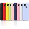 COVER CUSTODIA SILICONE + PELLICOLA VETRO TEMPERATO PER XIAOMI REDMI 10C