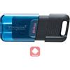 Pen Drive 64 GB Chiavetta Usb 3.2 Type C USB Kingston Pennetta Datatraveler 80 M