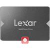 Hard Disk SSD Interno 128 GB SATA III 2,5" Lexar NS100