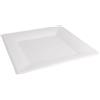 Garcia de Pou Piatto Quadrato Bionic 26,2X26,2 Cm Bianco Cellulosa - 50 Unità