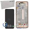 Samsung DISPLAY LCD FRAME ORIGINALE SAMSUNG SERVICE PACK GALAXY A53 5G SM-A536 GOLD