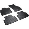 Volkswagen 5H9061550041 - Tappetini in gomma Plus 4 tappetini in gomma per tutte le condizioni atmosferiche, colore nero, solo per Varianti/Alltrack, non per ibrido delicato