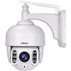 Sricam Italia OBA SH028 TELECAMERA PTZ ZOOM OTTICO 5X WIFI AP HOTSPOT WIRELESS INFRAROSSI 3.0 Megapixel HD IR CUT NVR P2P Slot micro SD