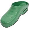 Gima 26340 Zoccoli Professionali, Senza Fori, 43-44, Verdi, 1 Paio