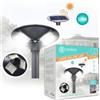 CiaoBosi Lampione Faro Giardino Stradale Crepuscolare Ufo con Pannello Solare 320-500W