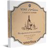 Smartbox - Cofanetto Regalo Calici e Sapori - Idea Regalo Gourmet - 1 degustazione di Vini e Prodotti tipici per 2 Persone