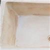 mondo artistica VASO FIORIERA RETTANGOLARE IN CEMENTO BIANCO DA ESTERNO PER GIARDINO 100X40X46CM