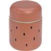 LÄSSIG bambini piccoli Termo scalda scatole di porridge merendine a prova di perdite Acciaio Inox 350 ml/Food Jar Happy Prints caramel