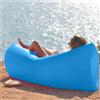 PS STORE LETTINO GONFIABILE MARE SACCO DIVANO BANANA LETTO AD ARIA SOFA MATERASSO RELAX