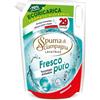 Spuma di Sciampagna - Ecoricarica Detersivo Lavatrice Fresco Puro, Formula Concentrata con Tecnologia Antiodore, Igienizzante con 93% di Ingredienti Biodegradabili - 1305 ml, 29 Lavaggi