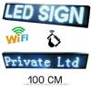 Insegna Luminosa a led wifi Scritta personalizzata scorrevole tabella negozio