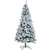 Albero di Natale INNEVATO Modello Agata 150 CM, Realistico, Materiale PE/PVC, In