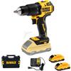 Dewalt Avvitatore brushless percussione DEWALT DCD709D2T 18V x2 Bat 2A + valigia