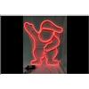 Babbo Natale in Tubo Led 15W 40,5x1,4xh50cm Struttura Metallica da Terra Interno