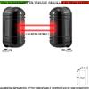 Securvera Doppio fascio Infrarossi Attivi Sensore Allarme Barriera 100/200 MT Ester/Intern