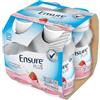 Ensure Plus Supplemento Nutrizionale Ipercalorico con Proteine, privo di Fibre |Formato bevanda| Alimento a fini medici speciali completo e bilanciato | Confezione 4x200ml Gusto Fragola