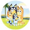 Rainbow 8 PIATI CARTA BLUEY 23 CM FESTA PARTY COMPLEANNO