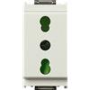 Presa Bivalente Presa 2p+t 16a Nera Vimar Idea 16203