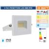 V-TAC VT-4021 FARO LED FLOODLIGHT 20W SMD SLIM IP65 BIANCO.
