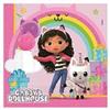 Rainbow 20 TOVAGLIOLI CARTA 33 CM GABBY'S DOLLHOUSE FESTA PARTY COMPLEANNO