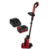 Einhell Pulisci Superfici a Batteria Picobella Power X-Change + Power-X-Change Starter Kit, Caricabatteria e Batteria da 4000 mAh Li-Ion, Nero, Rosso