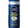 Nivea Men Express 3 in 1 Wake Up Bagnoschiuma 250 ml, 1 pezzo, La confezione può variare