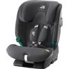 BRITAX RÖMER Seggiolino ADVANSAFIX 2 Z-LINE, per bambini da 76 a 150 cm (i-Size) con e senza ISOFIX, da 15 mesi a 12 anni, Midnight Grey