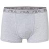 Fila FU5004/3 Uomini Boxers, L, Grigio, 3 Pezzi