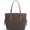 Michael Kors Voyager Ew Tote Bag Marrone