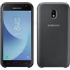Samsung Custodia Originale Galaxy J7 2017 J730F Dual Layer back Cover Case Nero