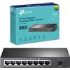 ‎TP-Link TP-Link PoE Switch 8-Port Gigabit, 4 PoE+ Ports up to 30 W For Each PoE Port and