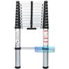Ribimex Scala telescopica alluminio allungabile leggera 11 gradini port 150 kg 88/320 cm