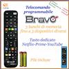 Bravo Telecomando bravo ok per SAT TV universale decoder sky zodiac fuba clarke winbox